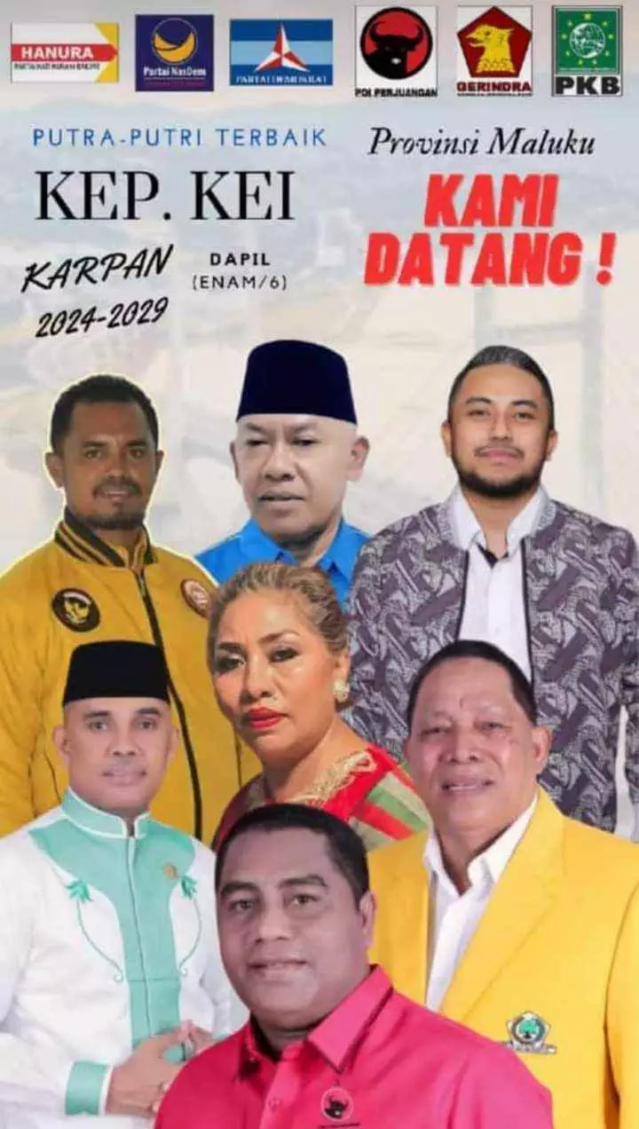 Ini Wajah Baru Anggota DPRD Provinsi Maluku 2024 2029 Dari Dapil VI