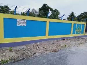 Ahli waris pasang tanda larangan pada lokasi pembangunan proyek irigasi desa ngadi kota tual