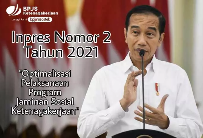 Jokowi teken inpres bpjs ketenagakerjaan