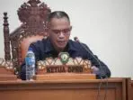 Ketua dprd kabupaten maluku tenggara, minduchri kudubun, dalam rapat paripurna dprd malra dalam rangka penyampaian laporan keterangan pertanggungjawaban ( lkpj ) bupati malra, tahun anggaran 2020, senin ( 19/04/2021 )