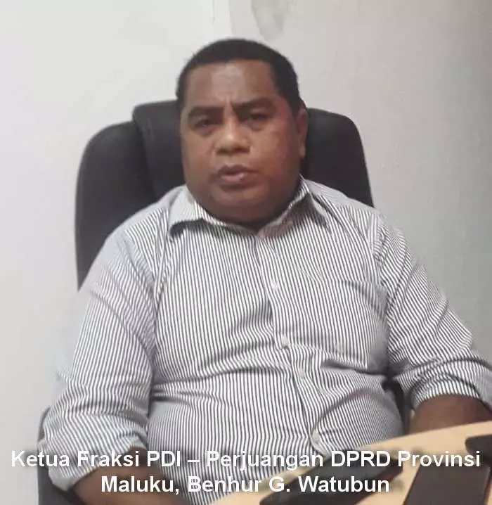 Ketua fraksi pdi – perjuangan dprd provinsi maluku benhur g