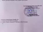 Ini bukti surat Komnas HAM Perwakilan Maluku