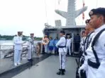 Peringatan Hari Samudera TNI AL 2023 di Perairan laut Tual