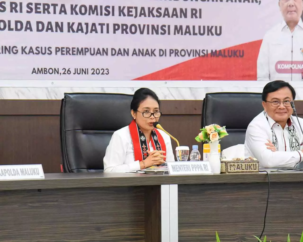 Menteri PPPA Bangga, Polda Maluku Kreatif Tangani Kasus Kekerasan ...